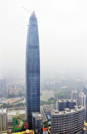100层！深圳新地标、第一高楼-京基100封顶