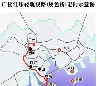 珠三角规划15条轻轨 全部将在2020年前建成通车