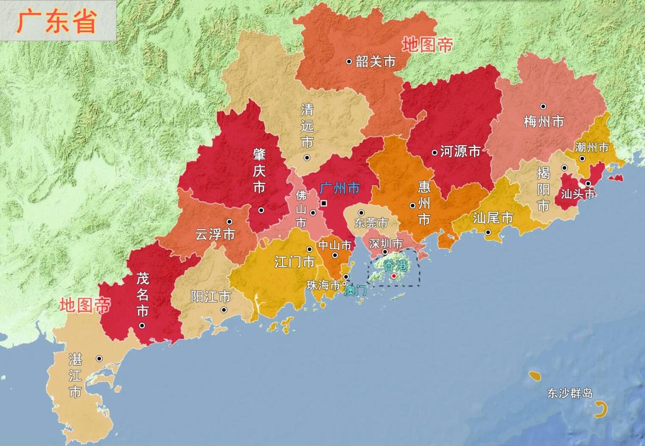 廉江石角镇有块飞地,为何不就近划到茂名?
