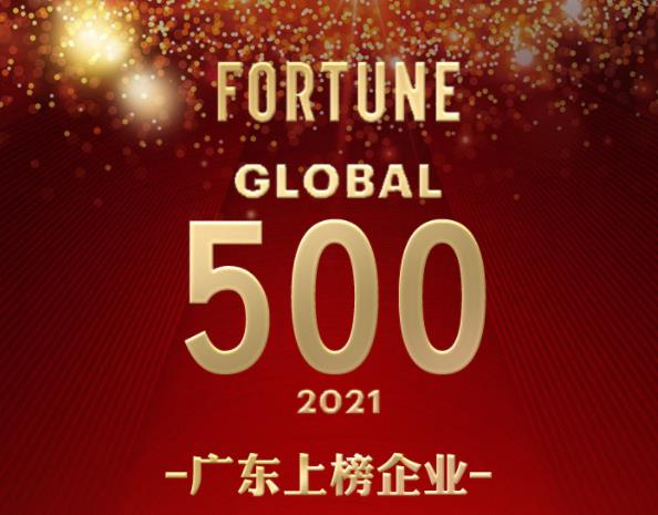 2021年《财富》世界500强发布 16家广东企业榜上有名