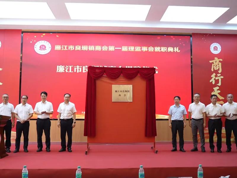 廉江市良垌镇商会揭牌成立 搭建合作平台 凝聚发展合力