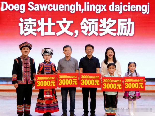 广西蓝粤网总部陆海德老师：说壮语学壮文传文脉